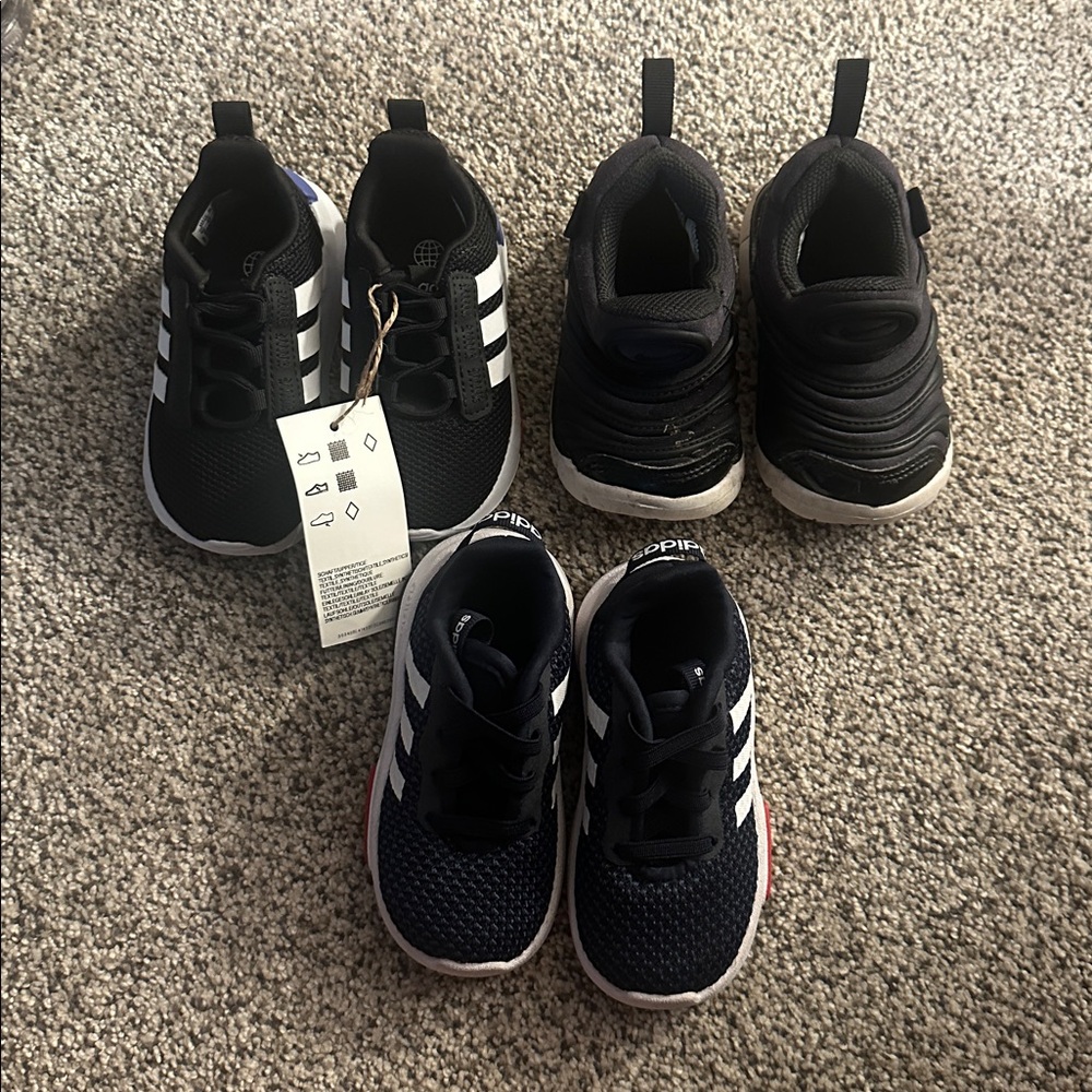 Toddler athletic shoe LOT